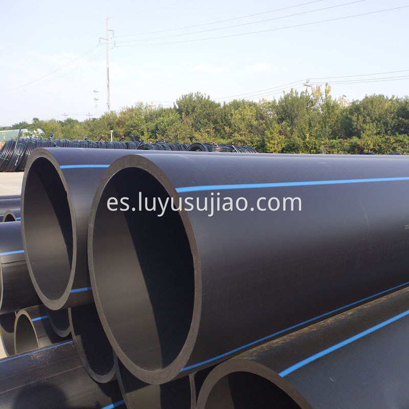 Tubos de PE de color negro Black Color PE Pipes